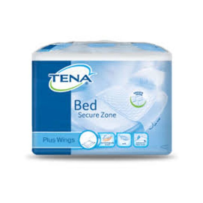 Imav aluslina tiibadega TENA Bed Secure Zone Plus Wings 180 x 80 cm