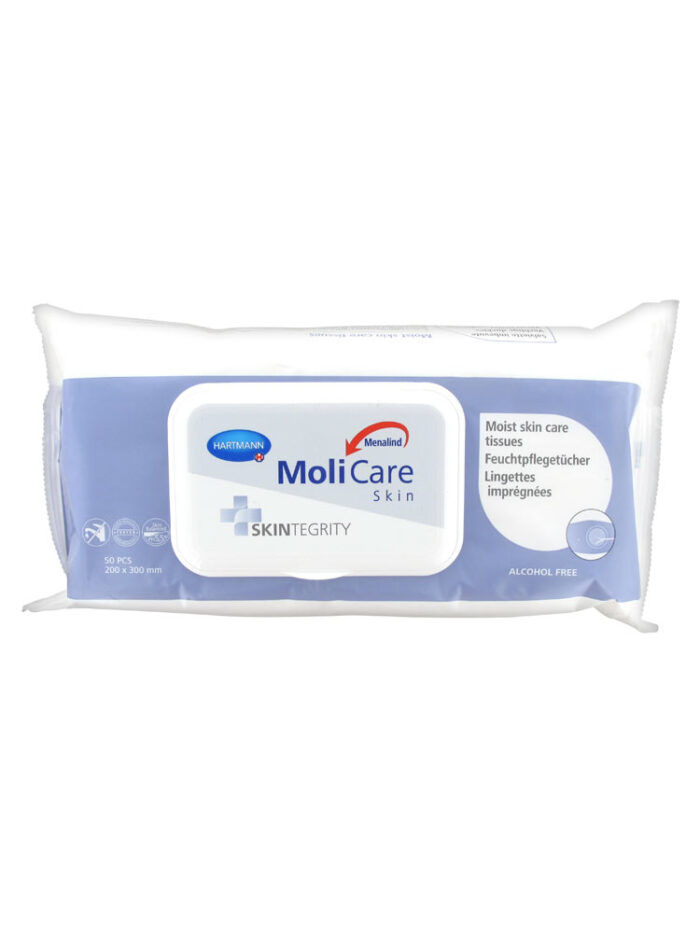 Салфетки для кожи MoliCare увлажненные (многоразовые