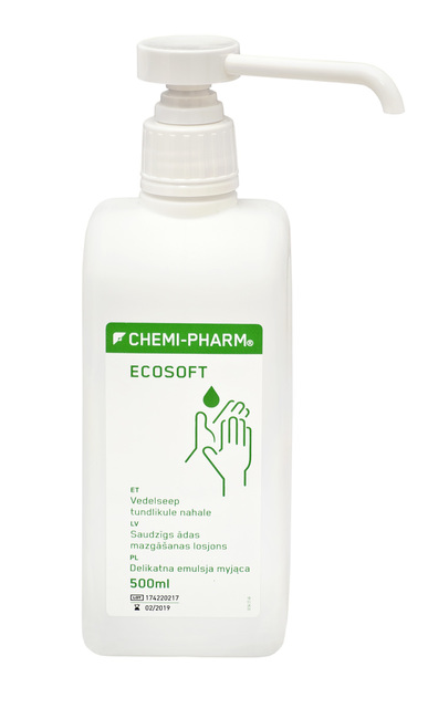 Vedelseep tundlikule nahale CHEMIPHARM ECOSOFT 500ML