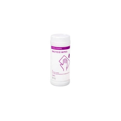CHEMIPHARM BACTICID WIPES SALVRÄTIKUD (PURGIS 100 tk) - pindade kiirdesinfektsiooniks