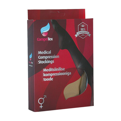 Kompressioonisukad 23-32 mmHg K2 CompriTex ( kinnine varbaosa )