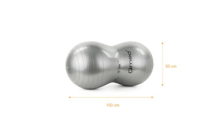 Võimlemispall PEANUT ABS GYM QMED