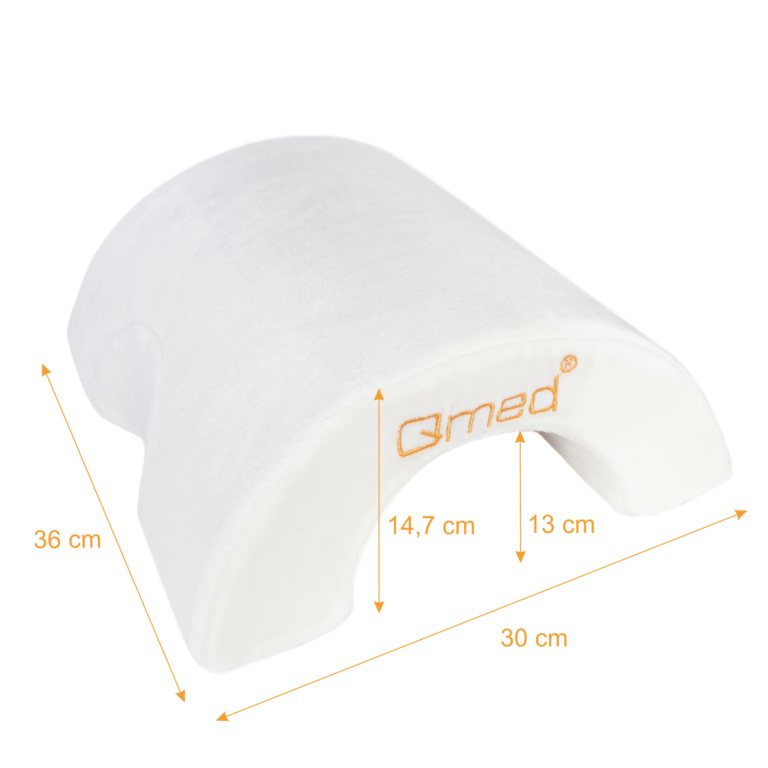 Ortopeediline padi ergonoomilse kujuga ARCH PILLOW QMED 5