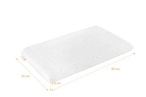 Hingav ortopeediline padi lastele Qmed 50x30x5,5 cm