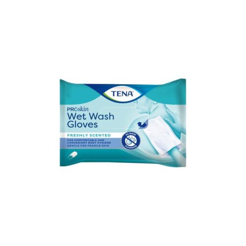 Предварительно смоченные моющие перчатки TENA ProSkin Wet Wash Gloves
