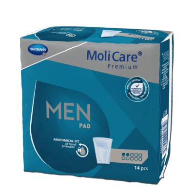 MOLICARE PAD MEN 2 TILKA sidemed meestele (taskukujuline) N14