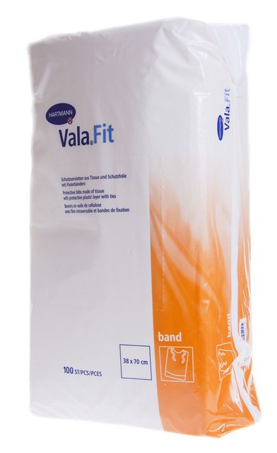 Нагрудники для кормления Valafit Band (3-слойные, с карманом) 38x70 см N100
