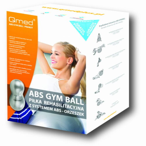 Võimlemispall PEANUT ABS GYM QMED