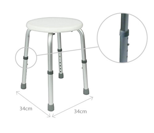 Круглый табурет для душа AR-201