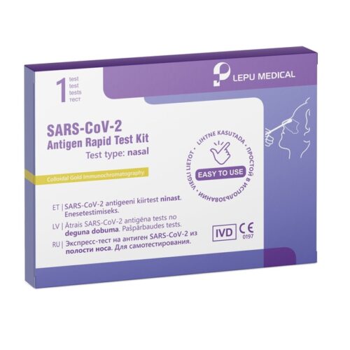 ANTIGEENI KIIRTEST SARS-COV-2 LEPU MEDICAL ISE TEST NINAST N1