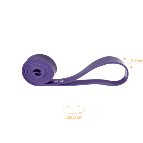 Võimlemiskumm Qmed Resistance Band 4,5x32mm (takistus 20-39 kg)