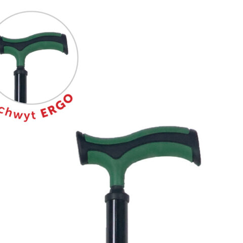 Alumiiniumist T-kujuline kepp ERGO pehme käepidemega AR-014E