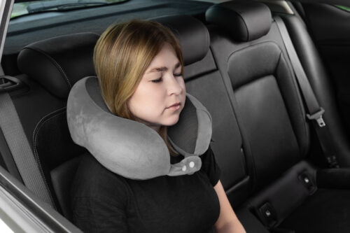 HEAD PILLOW QMED Подушка ортопедическая под голову 17 Ортопедическая подушка для путешествий TRAVEL TIM